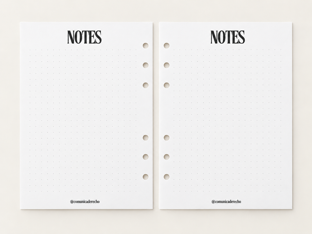 Planner "Montmorency" — Comunica Derecho