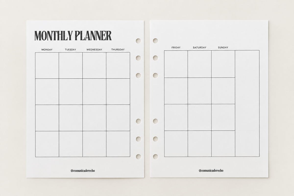Pack Comunica Derecho — Agenda 26/27 + "Planner Montmorency"