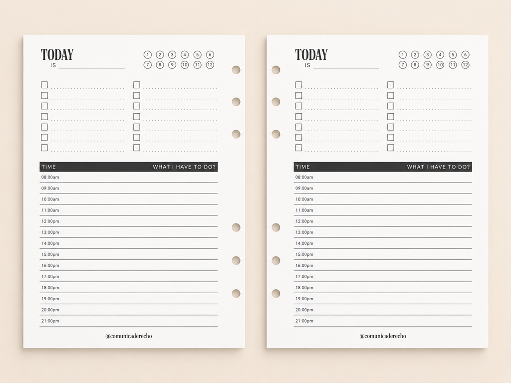 Planner "Montmorency" — Comunica Derecho