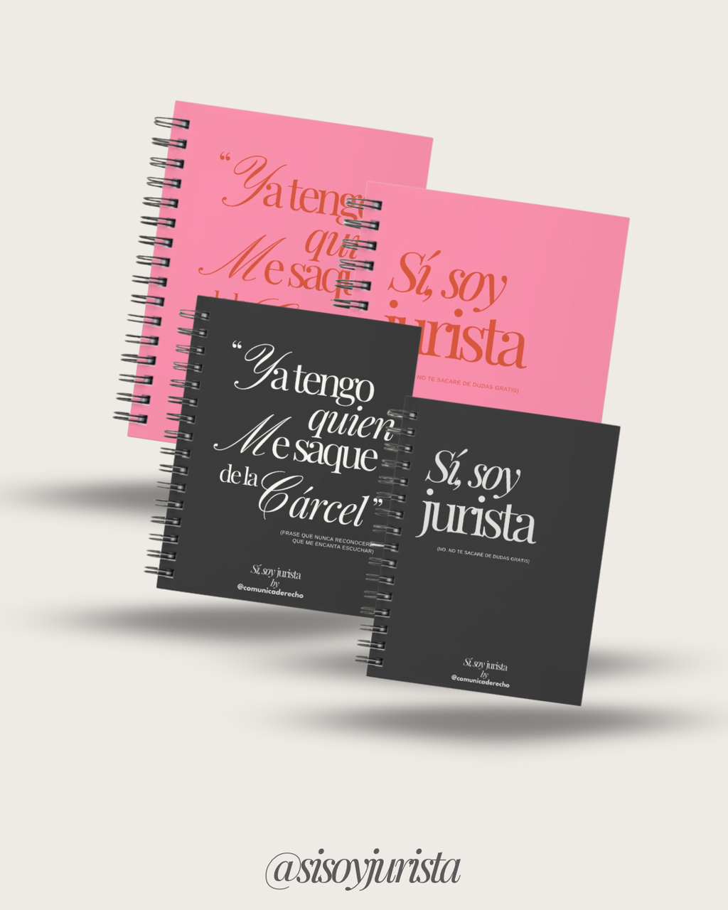 Libretas "Sí soy jurista"