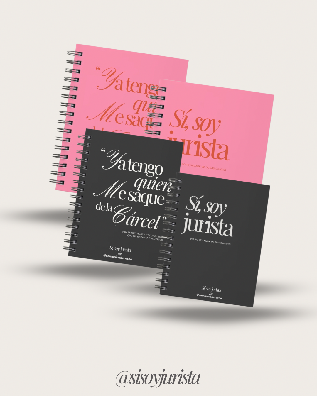 Libretas "Sí soy jurista"