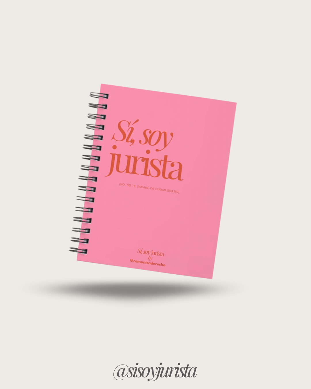 Libretas "Sí soy jurista"