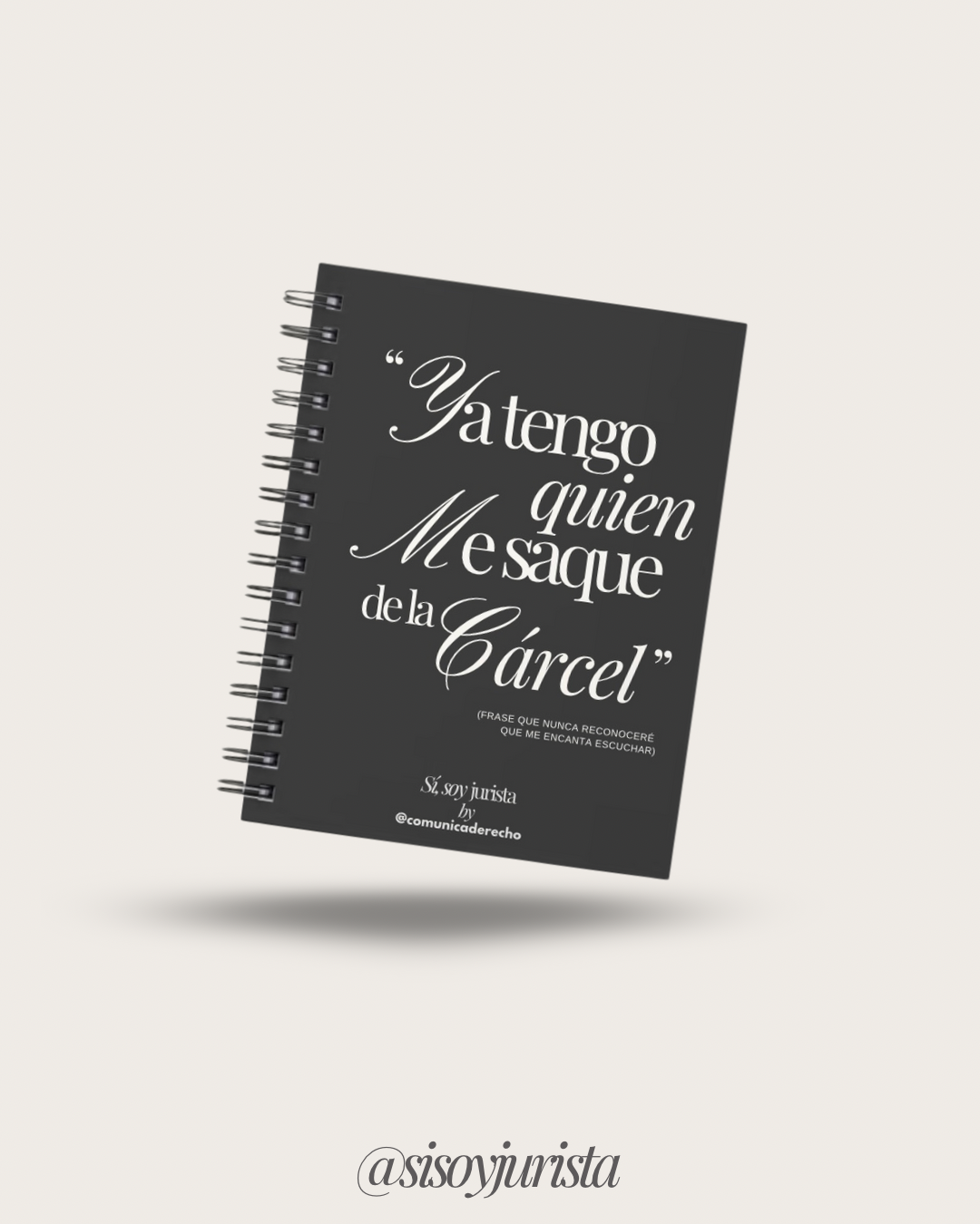 Libretas "Sí soy jurista"