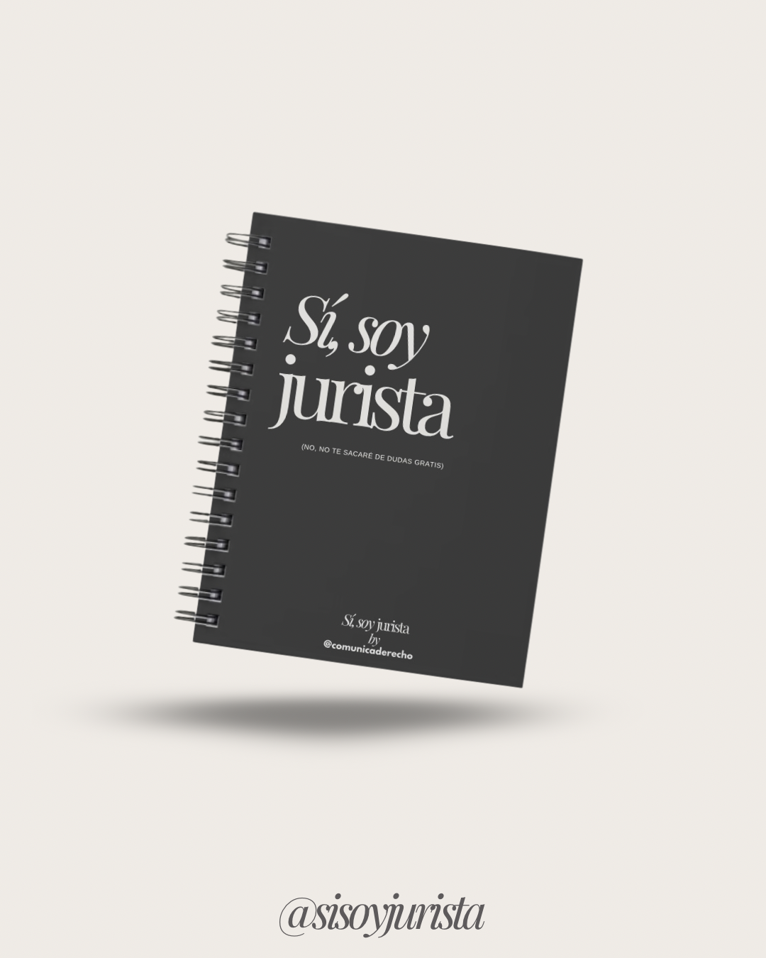 Libretas "Sí soy jurista"